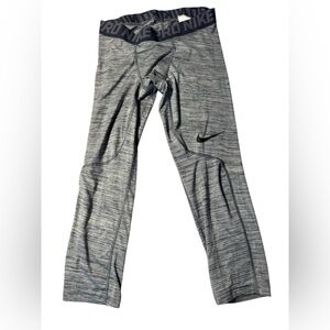 Nike Blue/Gray Leggings Form-Fitting Athletic Wear